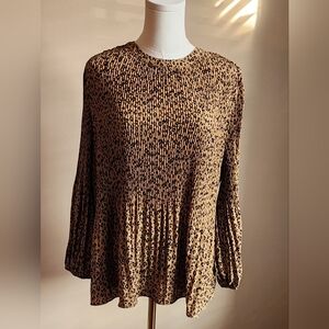 Adrianna Papell 3/4 Sleeve Blouse XL